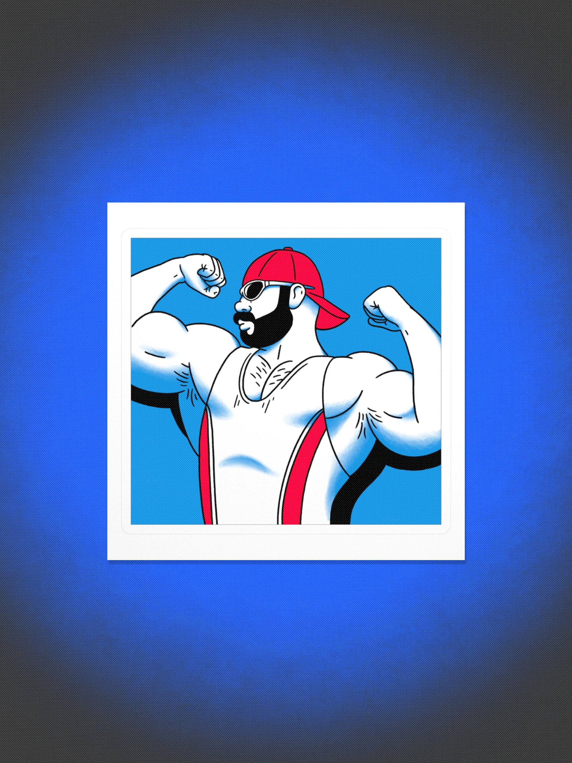 FOLSOM EUROPE Singlet Sticker product image (1)
