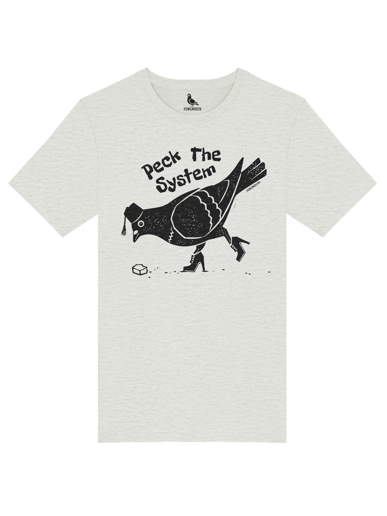 Fowlmouth Peck The System Pigeon Supersoft T-shirt product image (5)