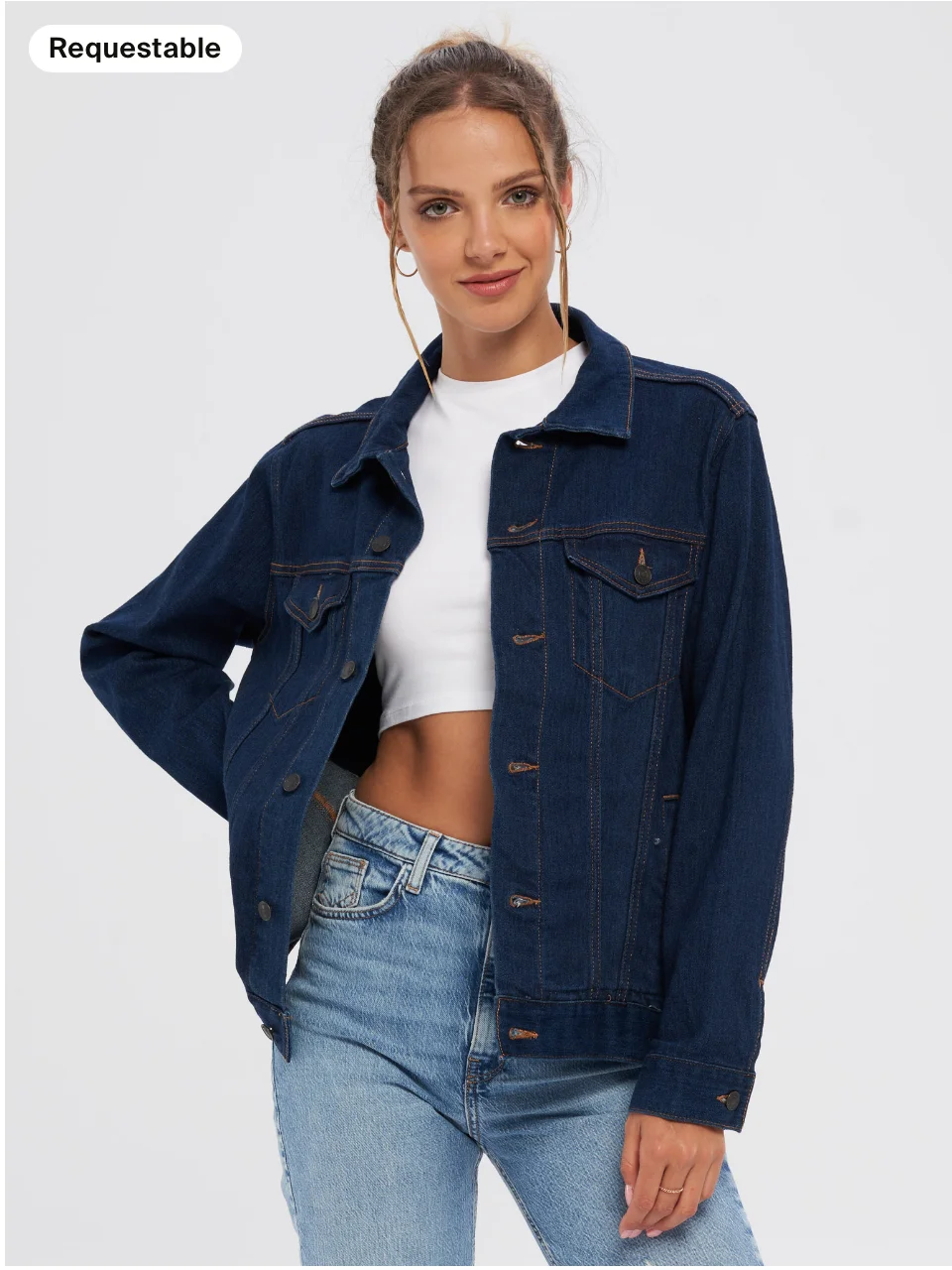 Unisex KNIGHTHXXD Denim Jacket product image (1)