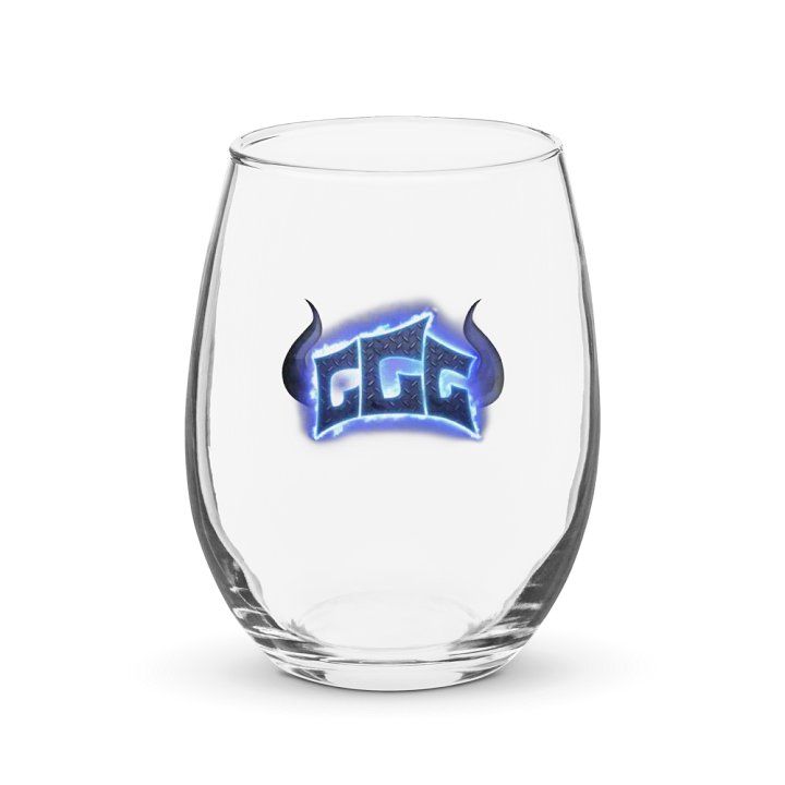 GGG Fire Logo Wine Glass product image (1)