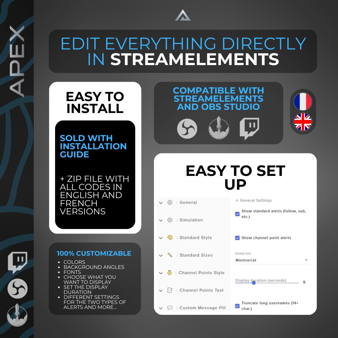 Twitch Widget Alertes product image (2)