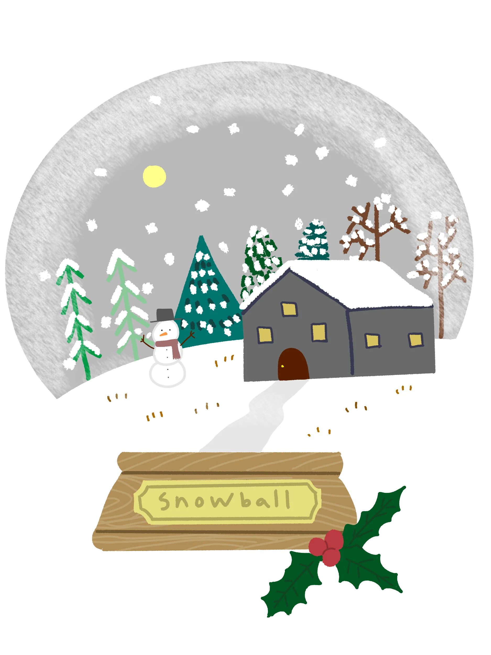 16 Hand-Drawn Winter & Lifestyle Object PNG Clipart Bundle product image (9)