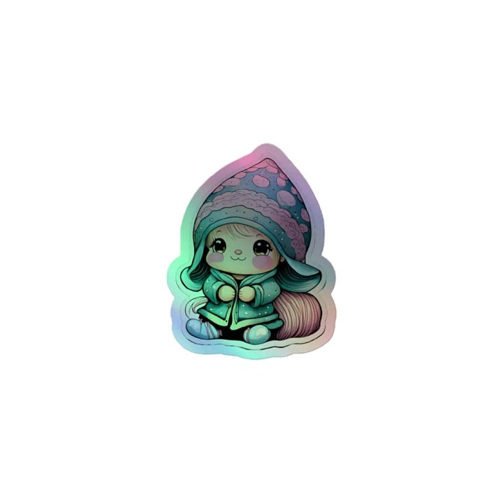 Whimsical Fairy Hood Sticker Sheet product image (1)