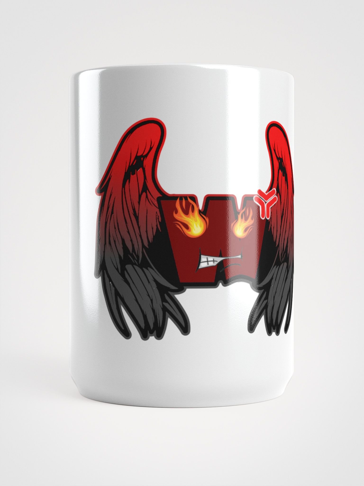Fiery Wings White Glossy Mug product image (6)