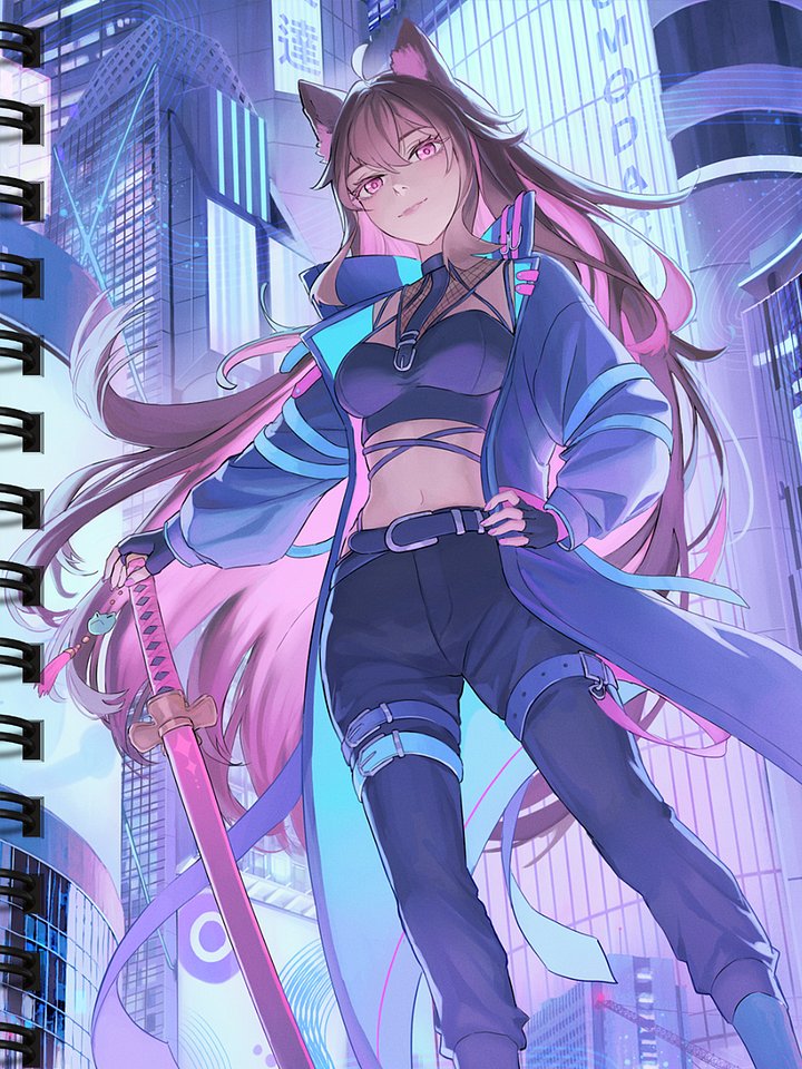 【Notebook】- Myun Cyber Katana product image (1)