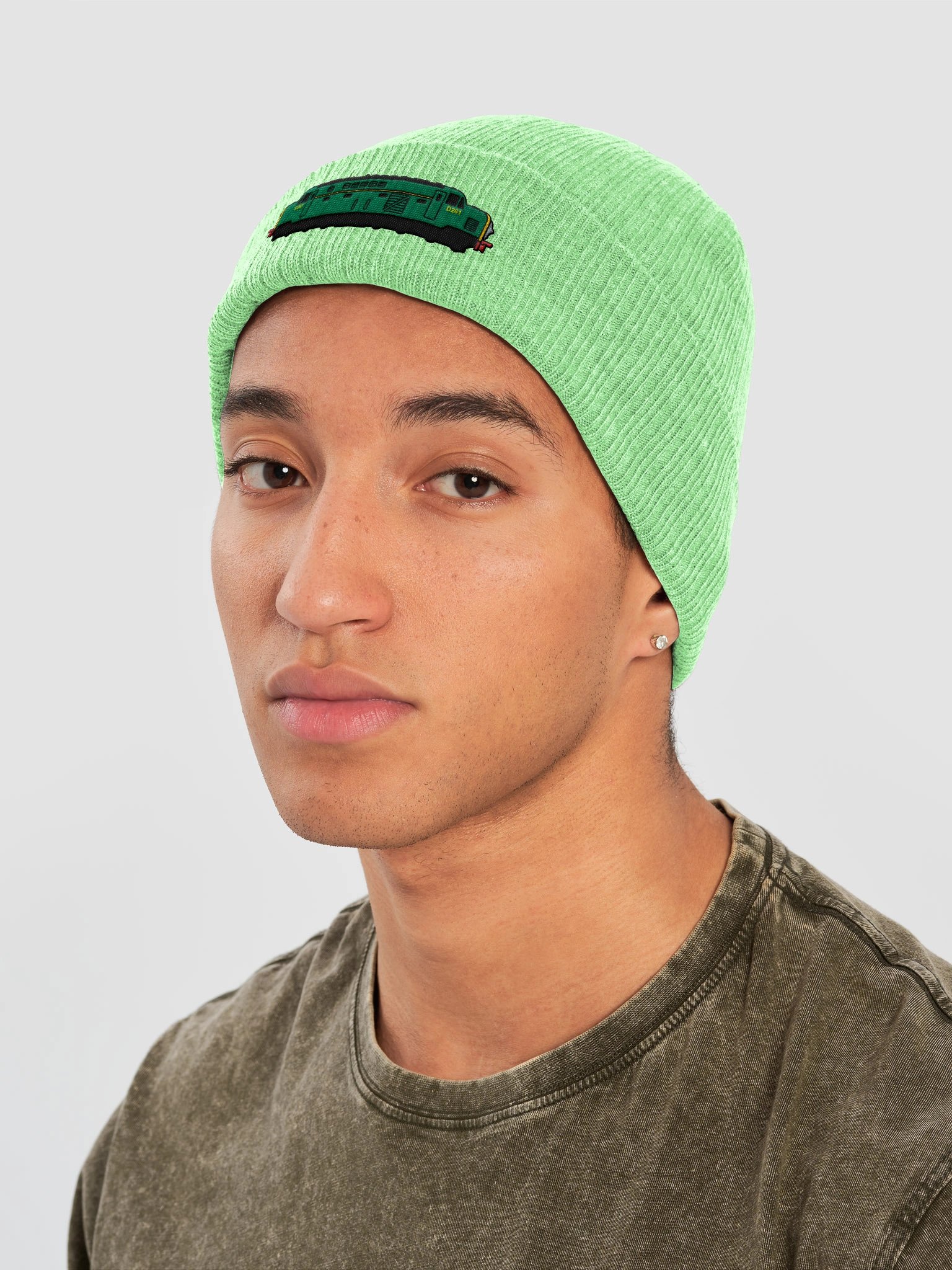 D261 Embroidered Beanie product image (4)