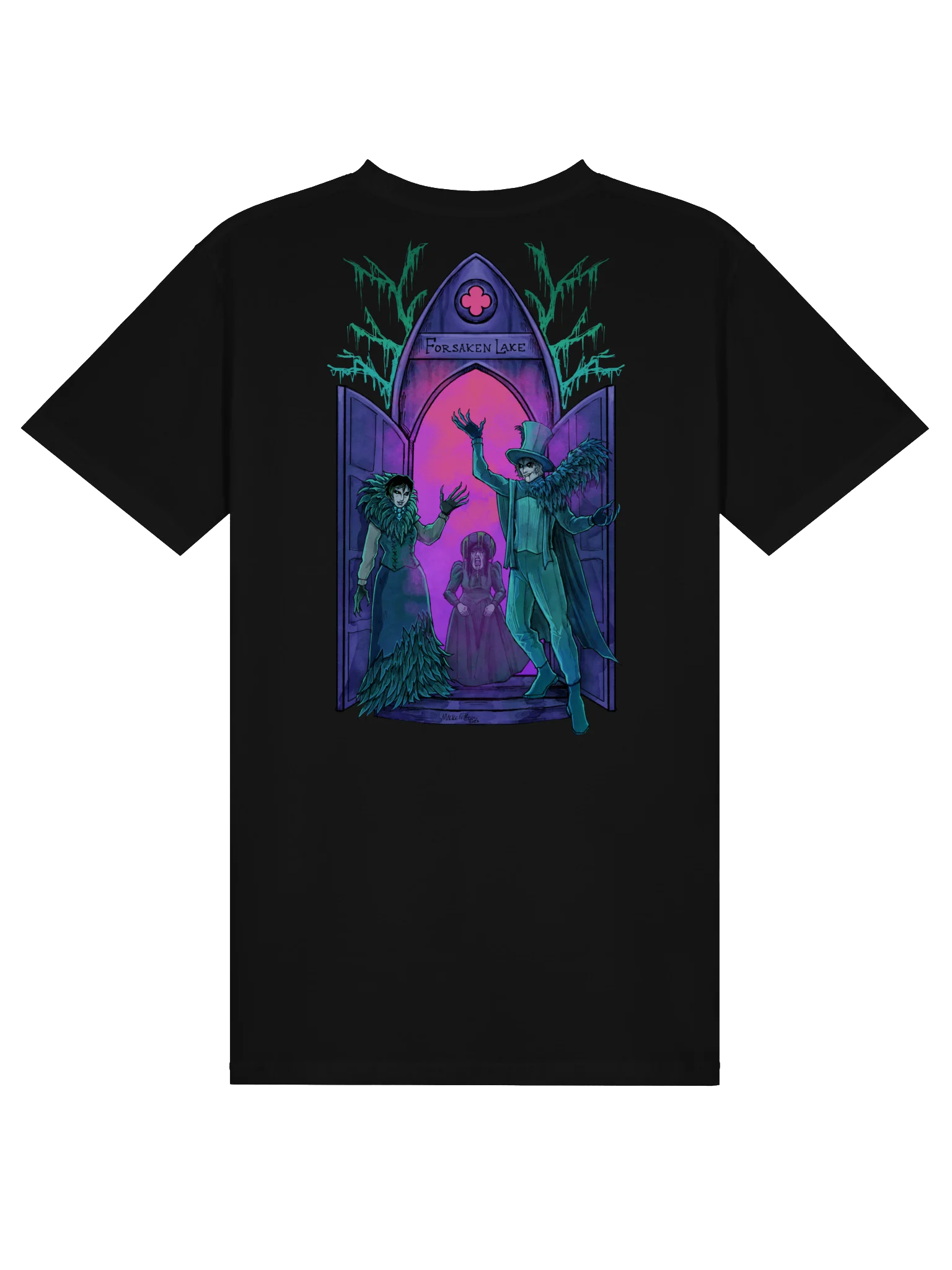 Forsaken Back Print Tee product image (6)