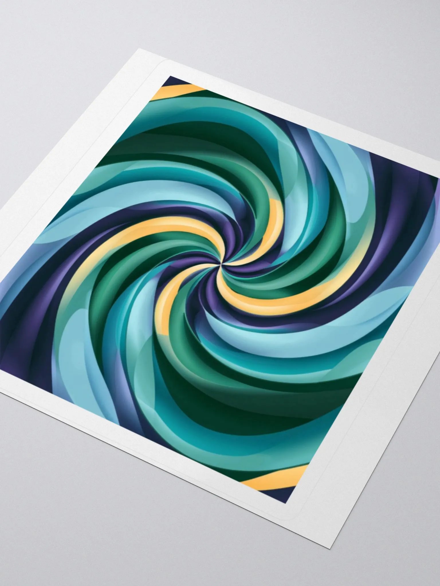 Exclusive Abstract Swirl Sticker | Premium Kiss Cut Vinyl | Perfect for Laptops, Cars & More product image (3)