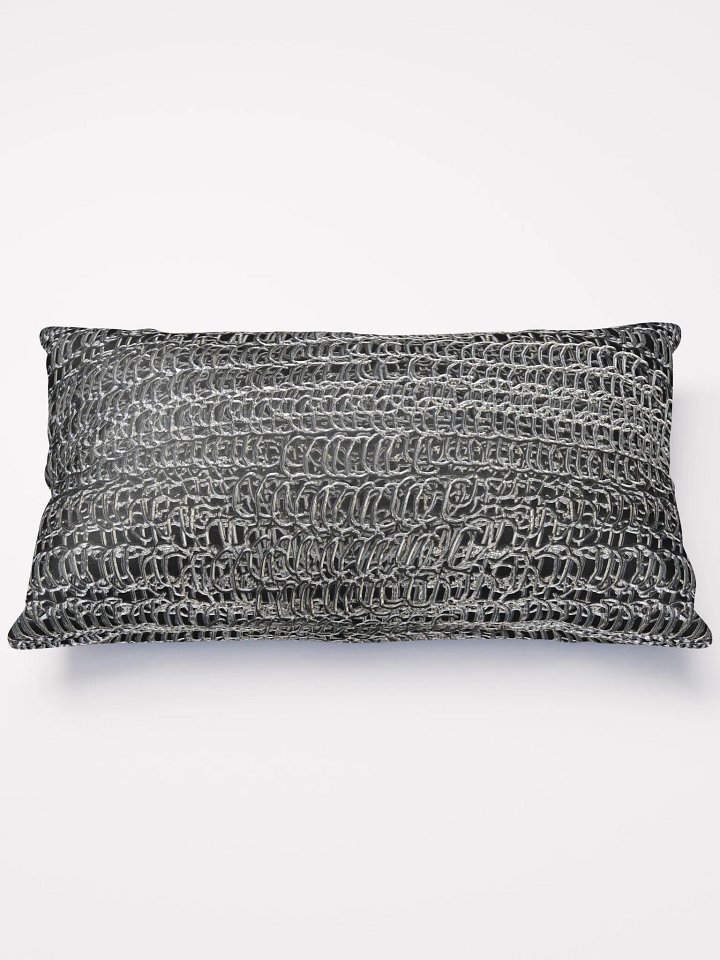 Chainmaille Throw Pillow product image (3)