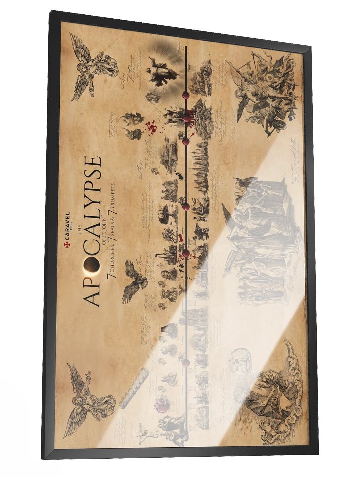 Framed Timeline to the Parousia — Horizontal product image (4)
