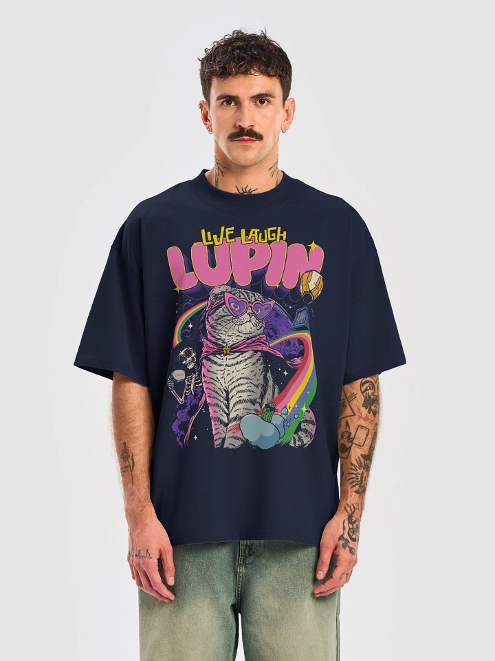 Live Laugh Lupin Oversized Tee product image (2)