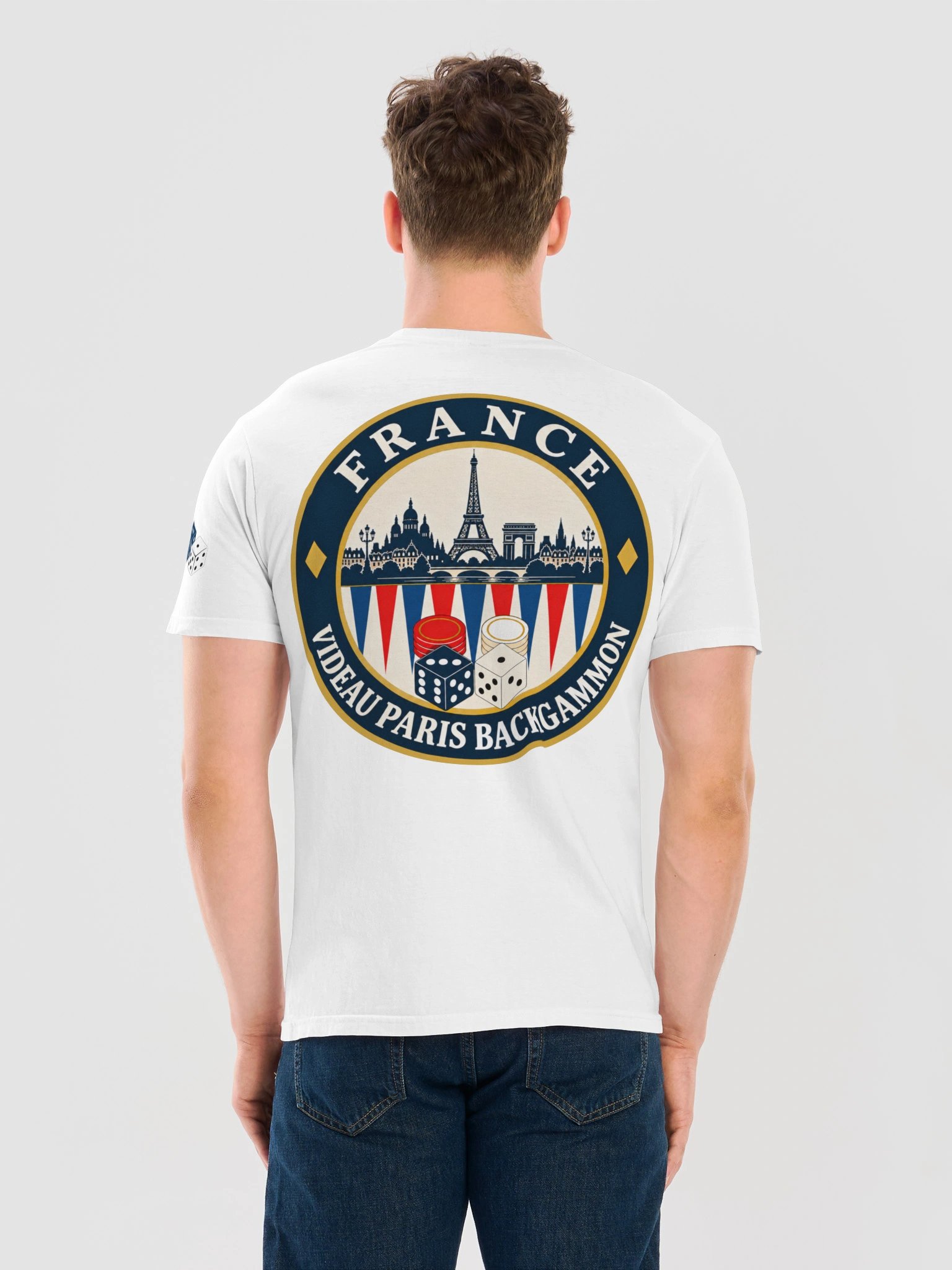 France Videau Backgammon Paris Tee product image (12)