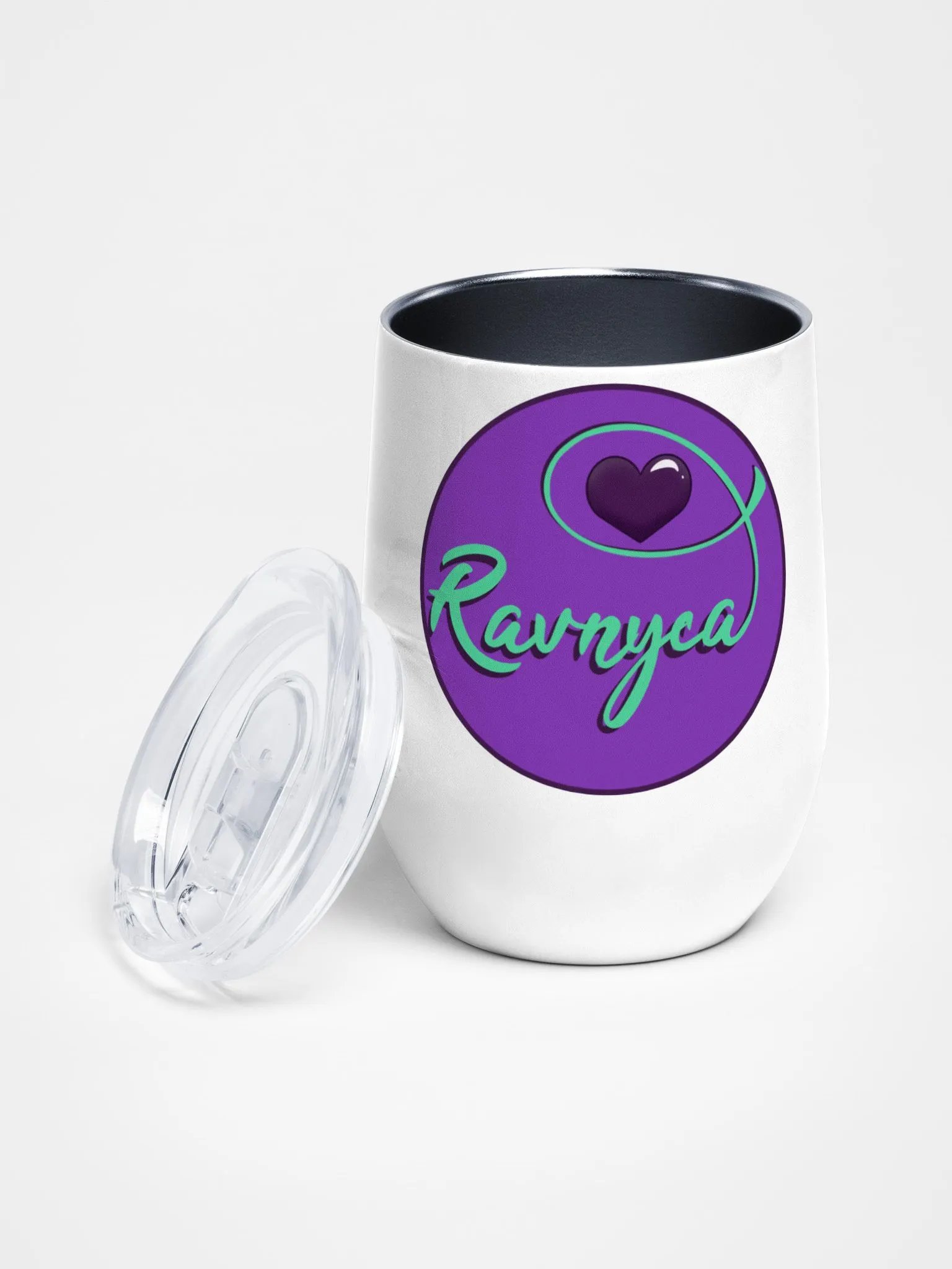 Cloud Heart Wine Tumbler product image (2)