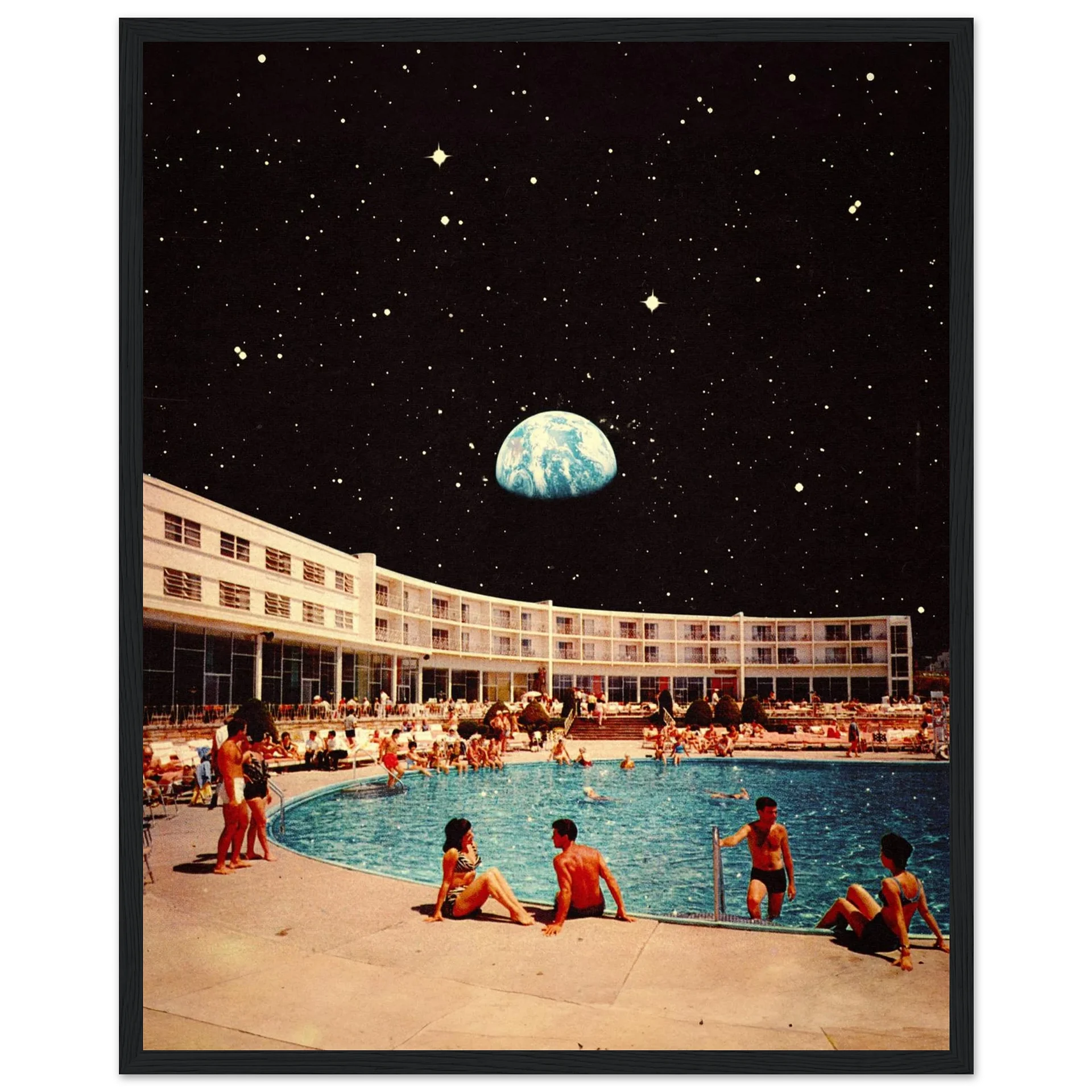 Lunar Pool Wall Art