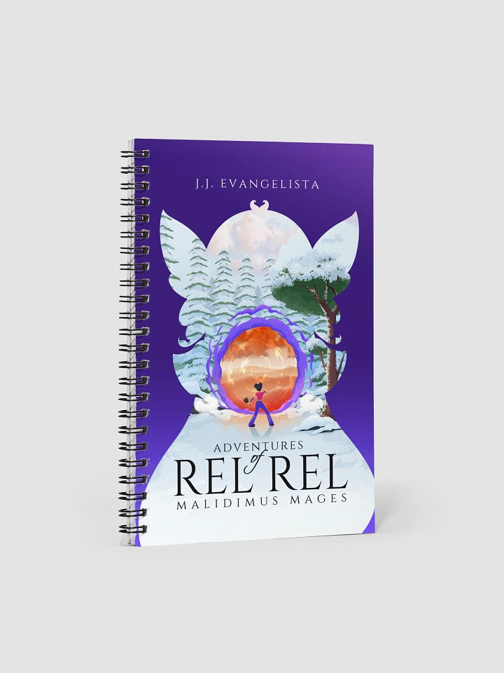 Journal Notebook "Adventures of Rel Rel Malidimus Mages [BOOK COVER]" product image (1)