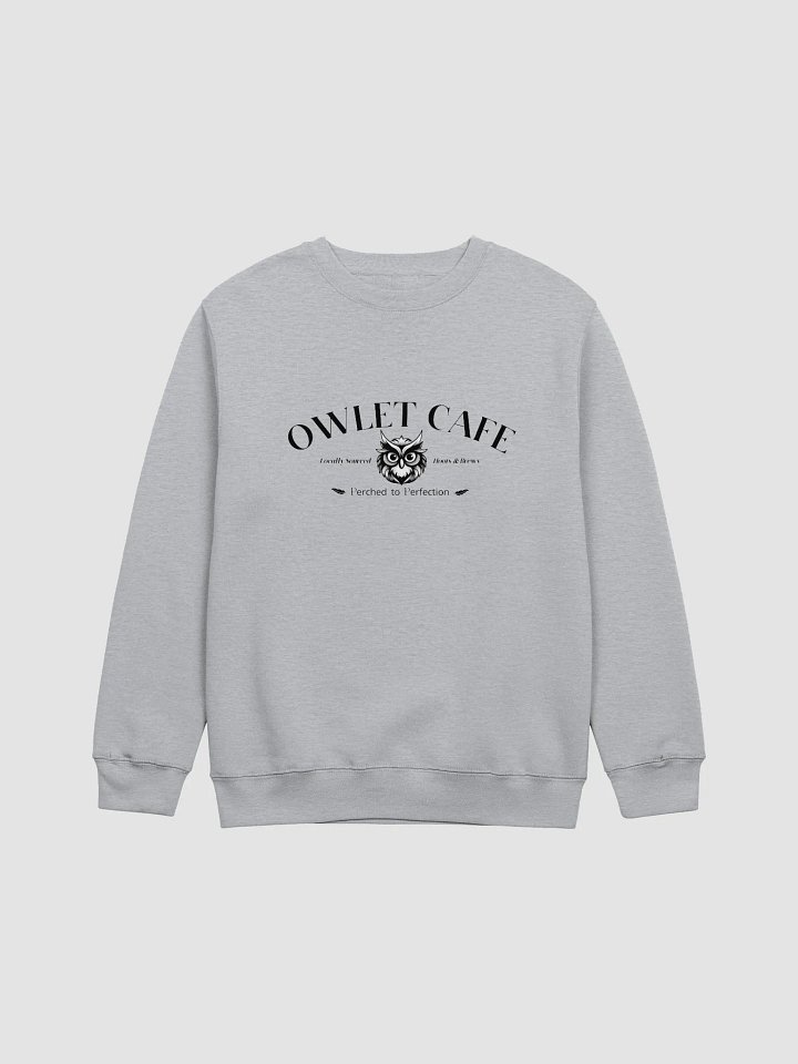 Owlet Cafe Crewneck - Black Lettering product image (2)