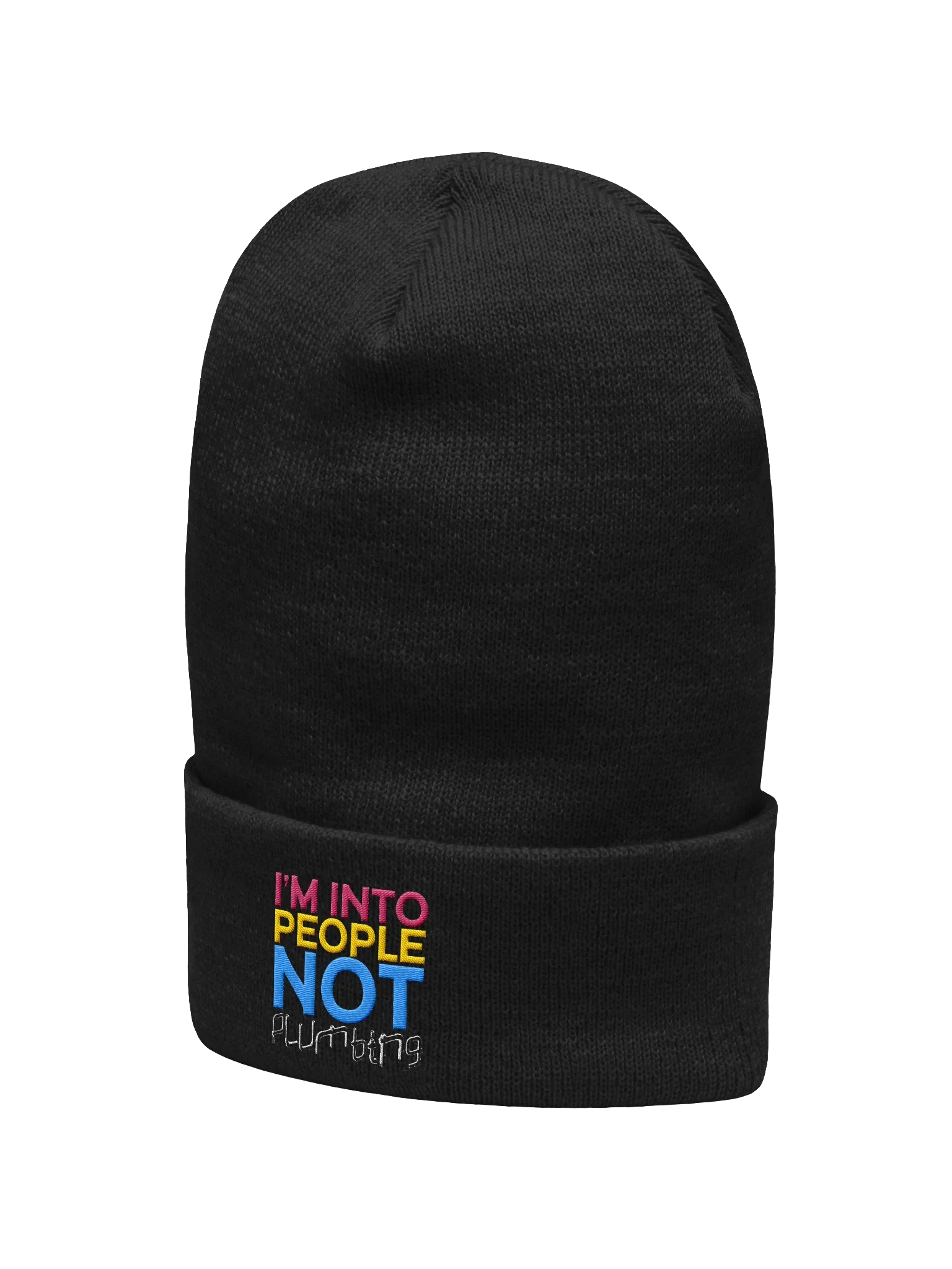 People Not Plumbing Knit Hat product image (2)