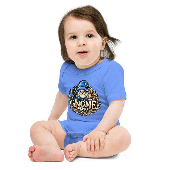 The Gnome Depot Bella+Canvas Baby Short Sleeve One Piece product image (38)