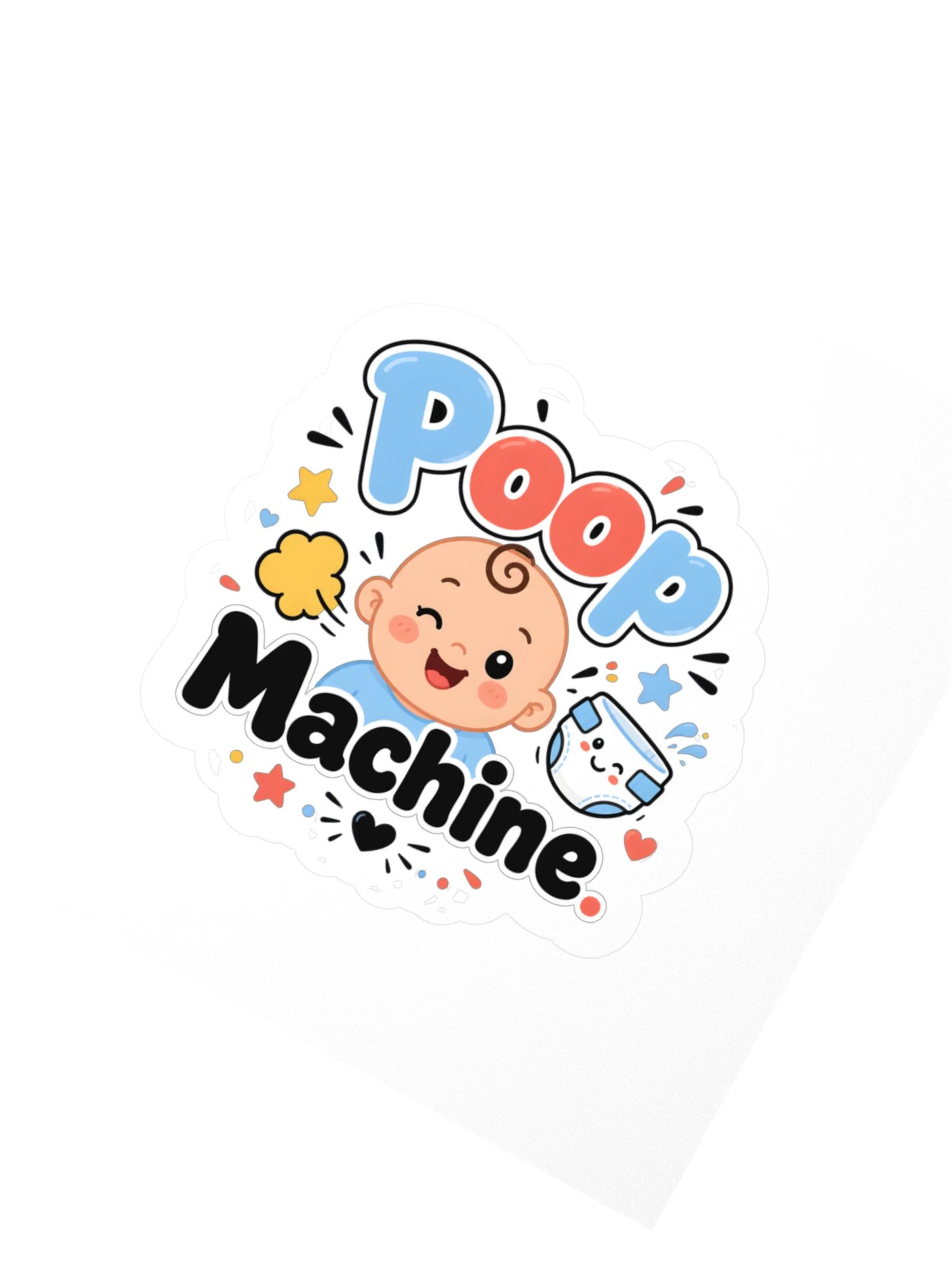 Poop Machine Sticker product image (2)