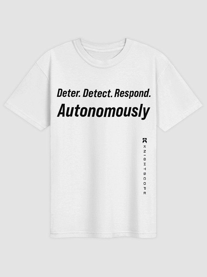 Deter. Detect. Respond: T-Shirt - White product image (1)