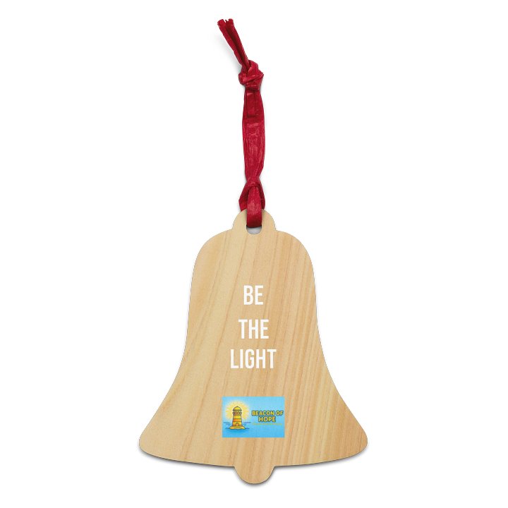 Lighthouse of Hope Wooden Ornaments product image (1)