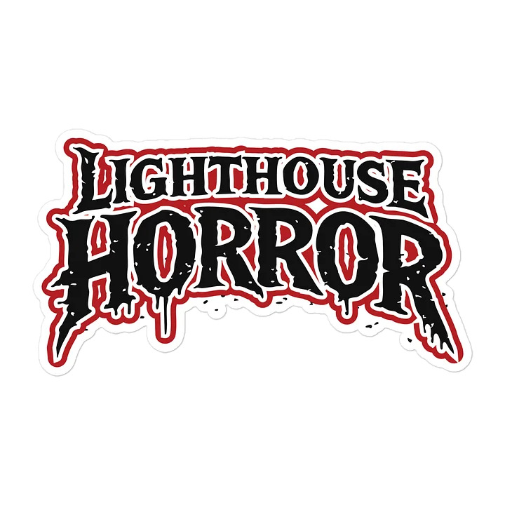Lighthouse Horror Sticker product image (1)