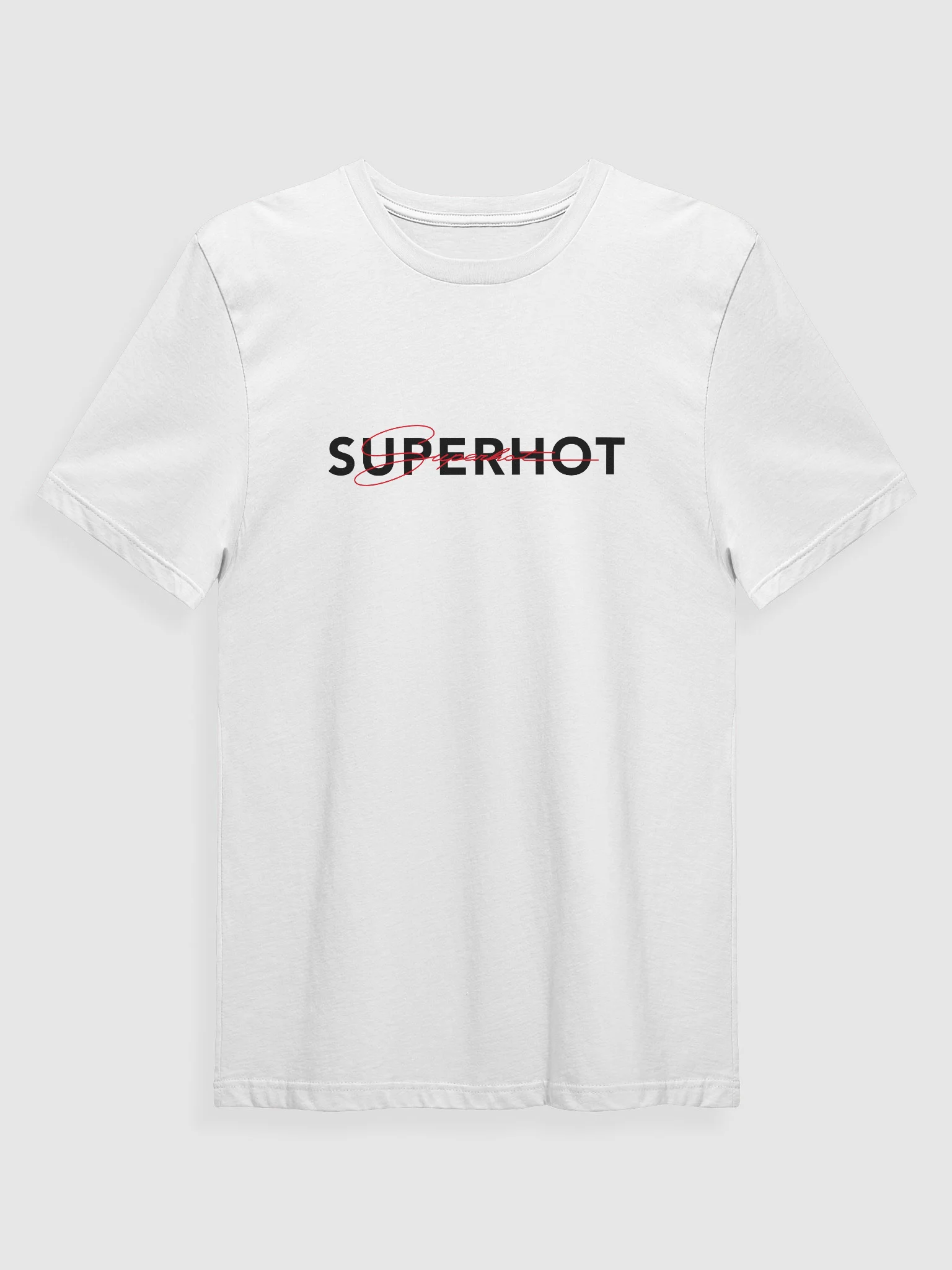 SUPERHOT SIGNATURE ULTRA T-SHIRT WHITE product image (1)