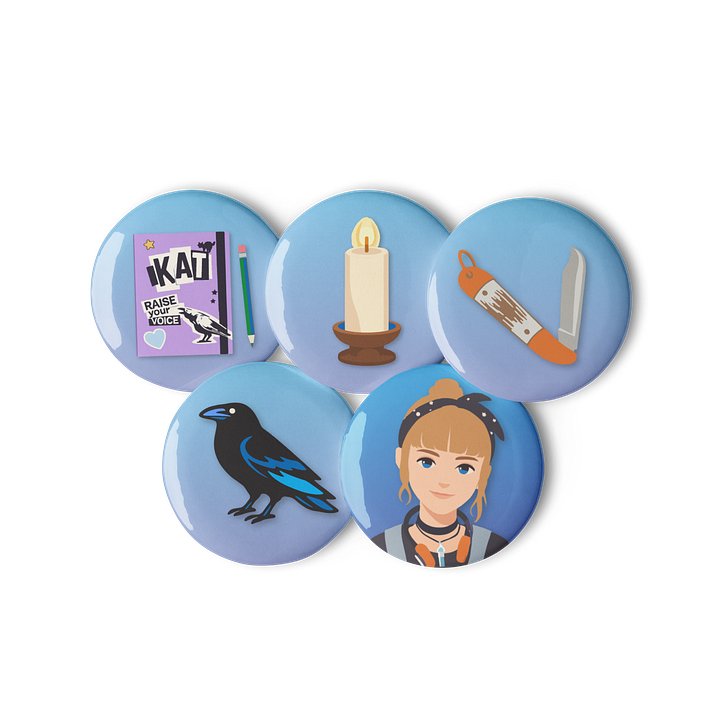 Kat Mikaelsen - Character Button Set product image (1)