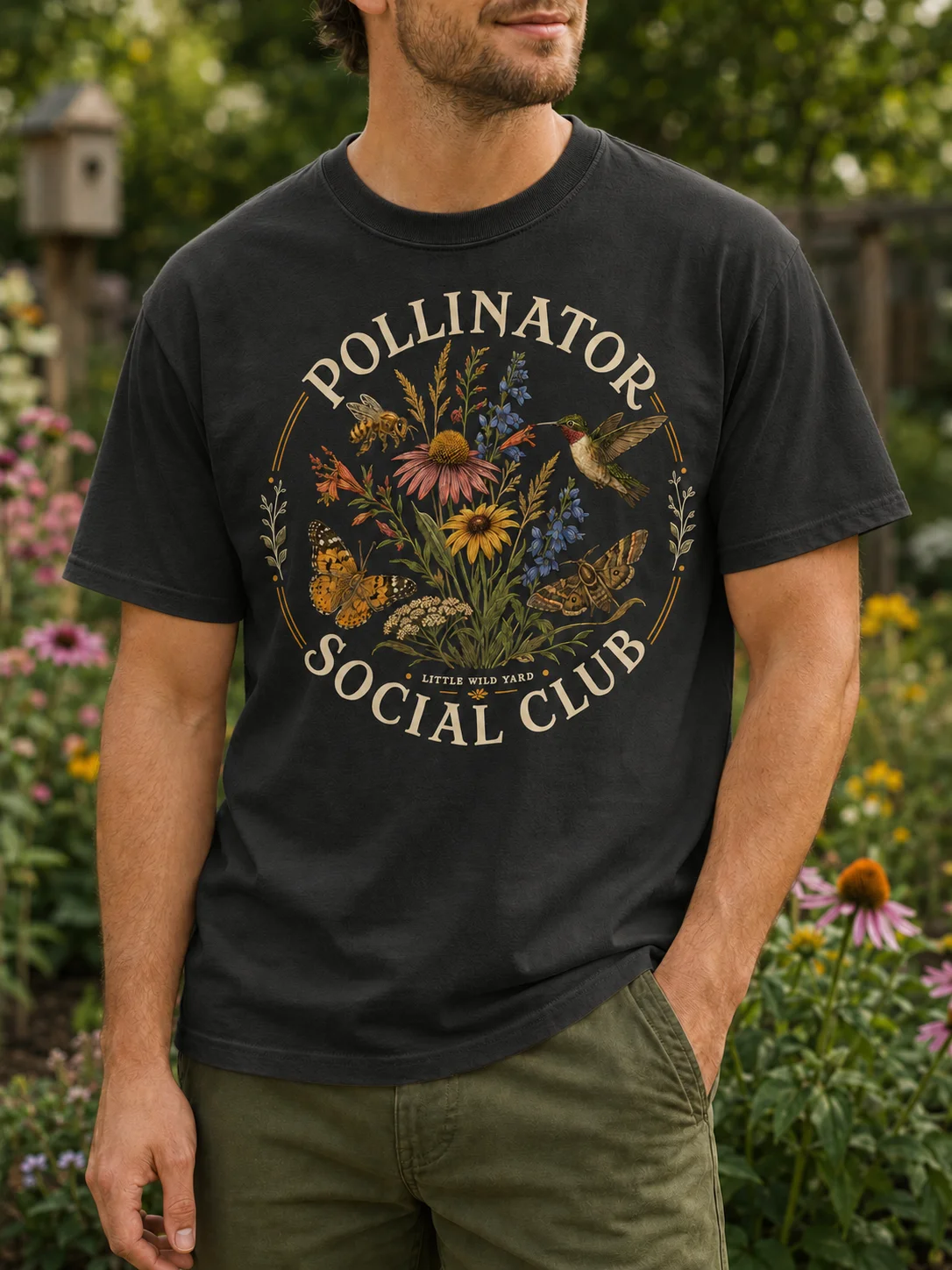Pollinator Social Club T-shirt product image (3)