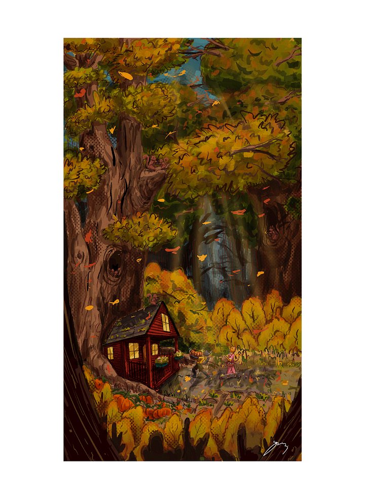 Dreaming of Fall Print product image (1)
