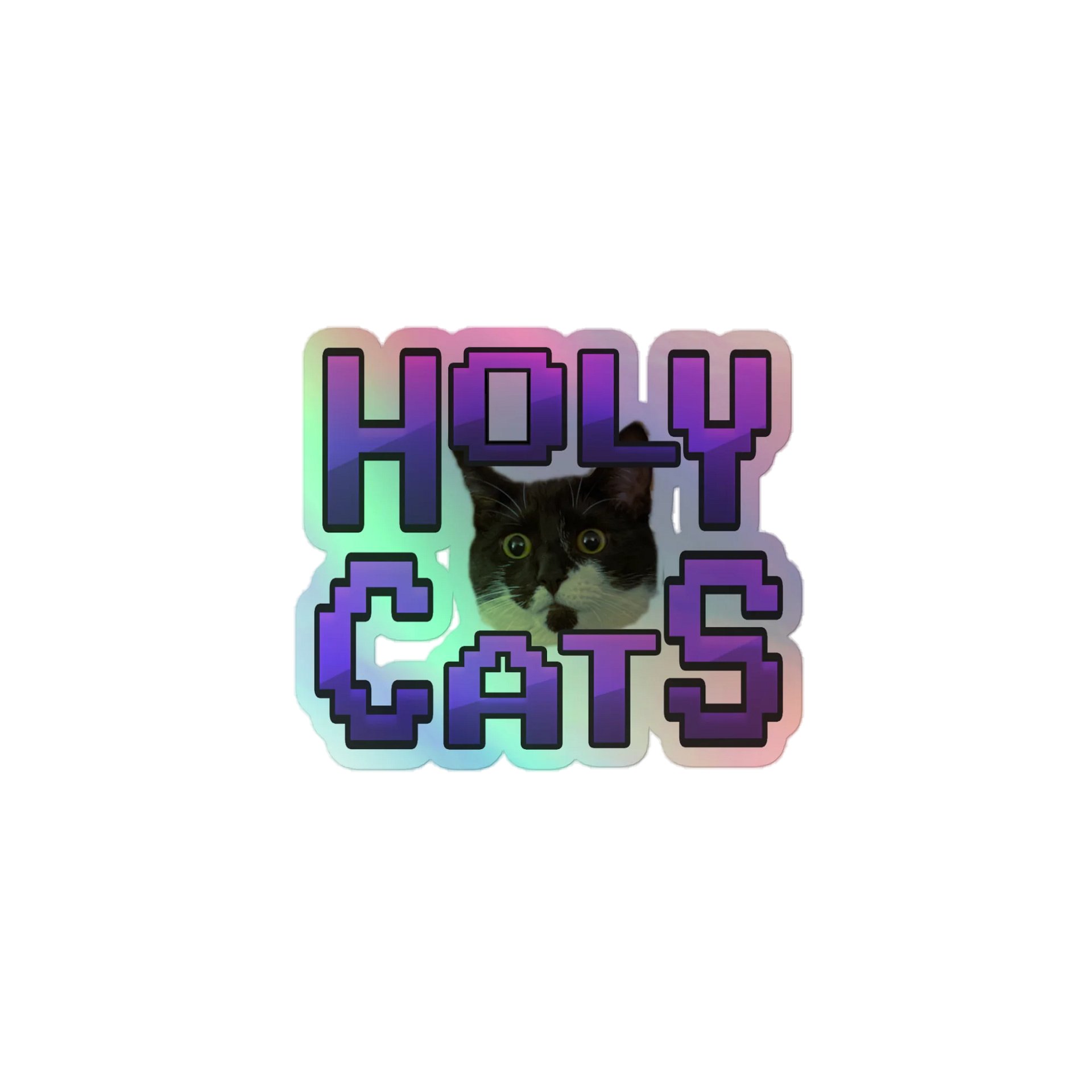 Holy Cats! Sticker. product image (1)