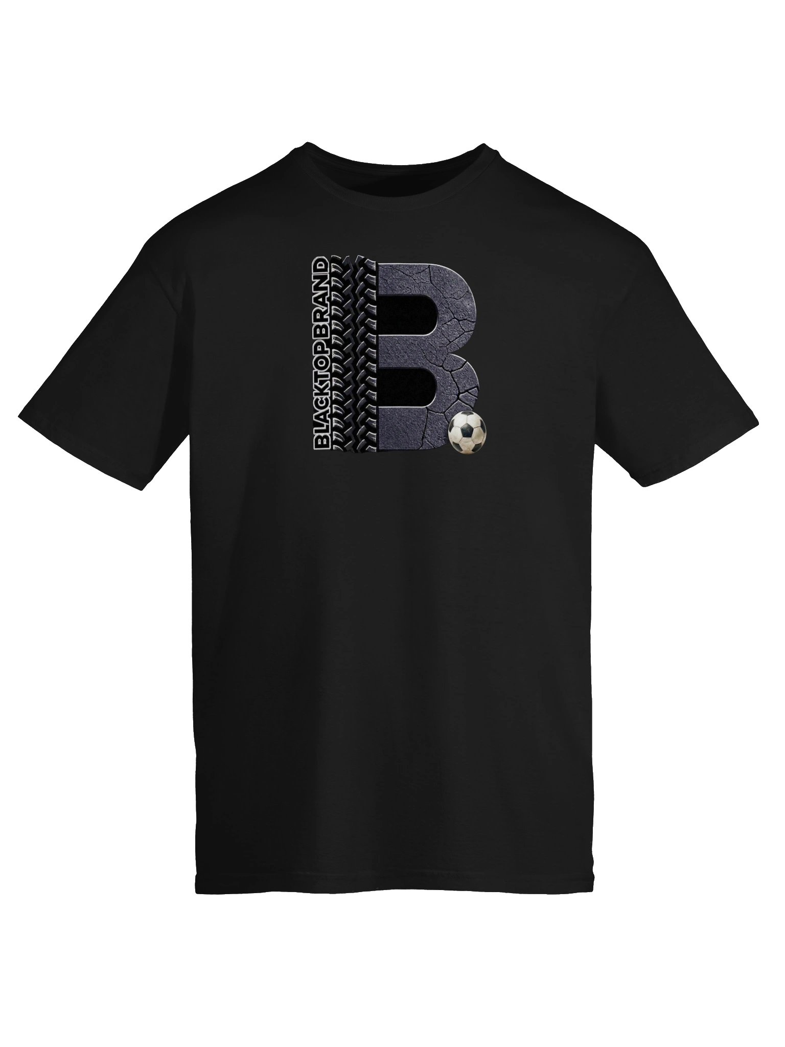 Blacktop Brand Soccer Logo Classic Tee product image (56)