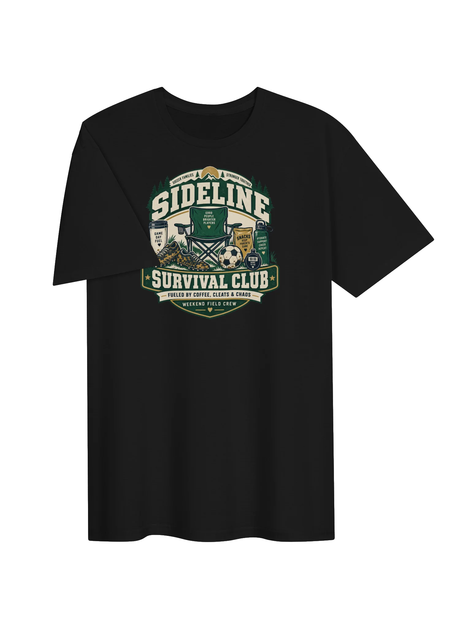 Sideline Survival Club Soccer Tee product image (17)