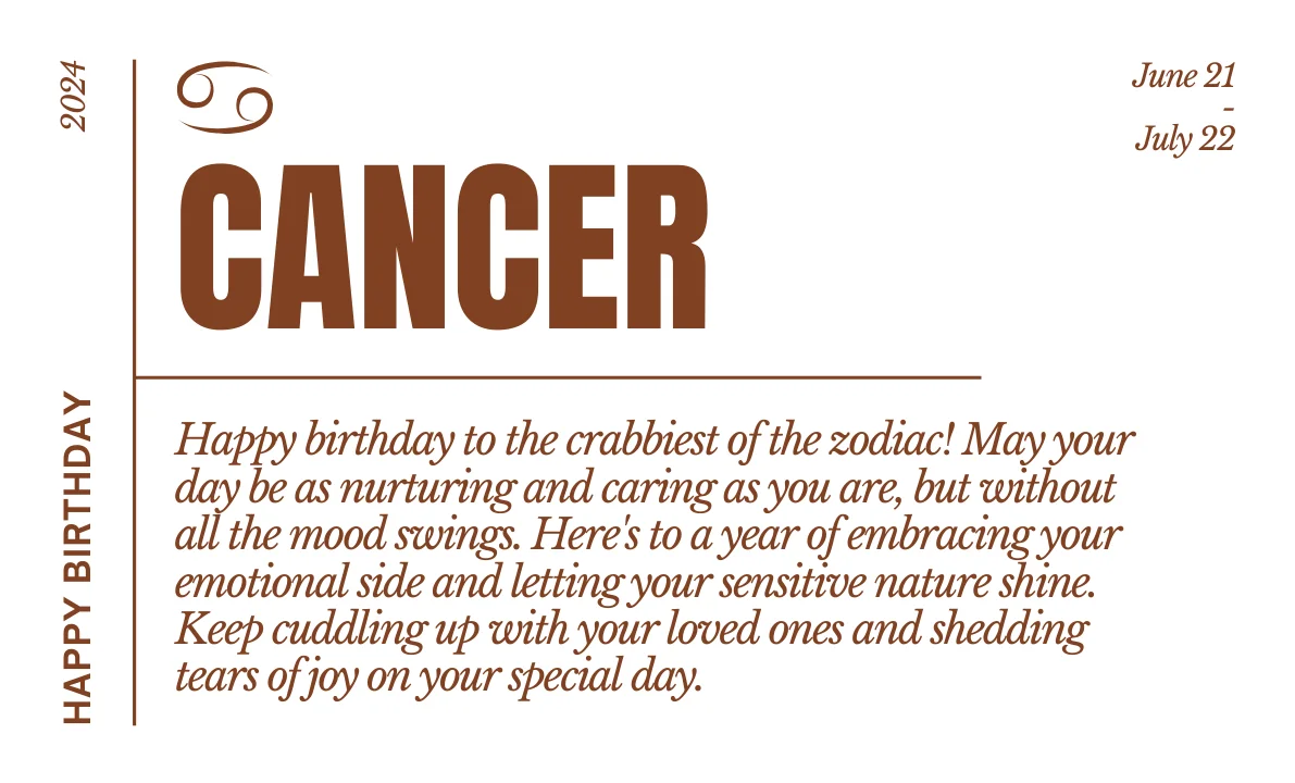 Funny Astrology Cancer Candle, Birth Month Gift For A Friend product image (5)