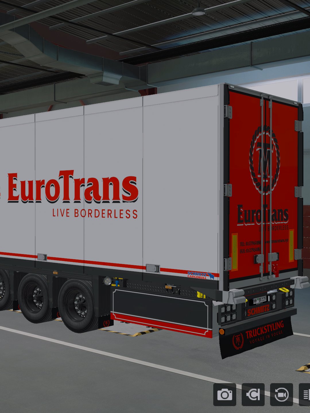 ETS2 TM Volvo FH4 FH5 FH6 Aero (SCS) + Trailer Schmitz S.KO COOL & Cargobull Multicolor Skin Pack product image (12)