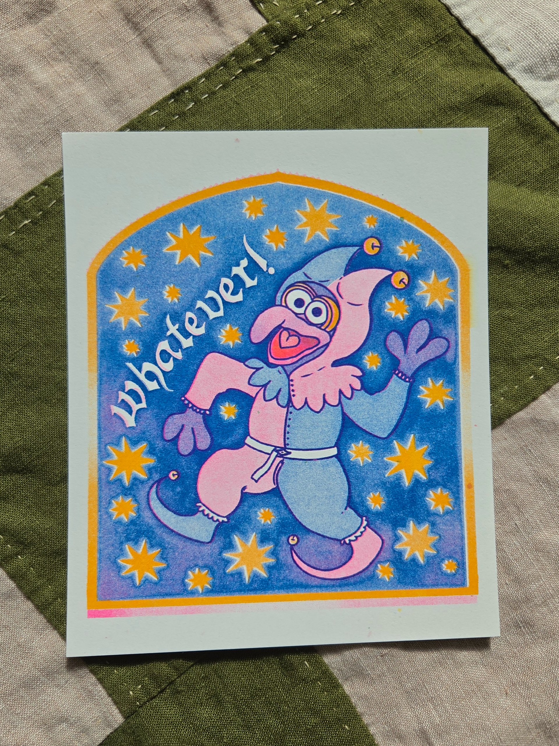 Whatever! Gonzo Riso Print product image (2)
