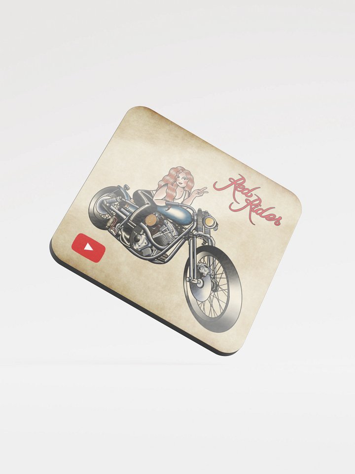Red Rider Cork Bar Coaster product image (1)
