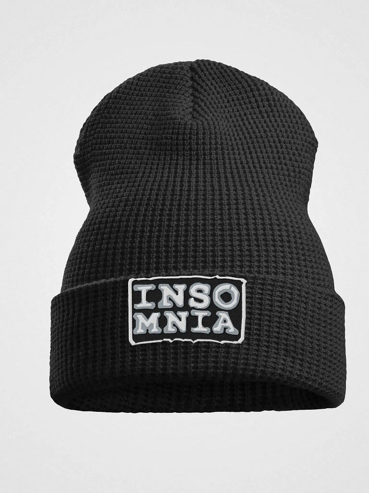 [Ali3nSun] Insomnia Waffle Beanie product image (1)