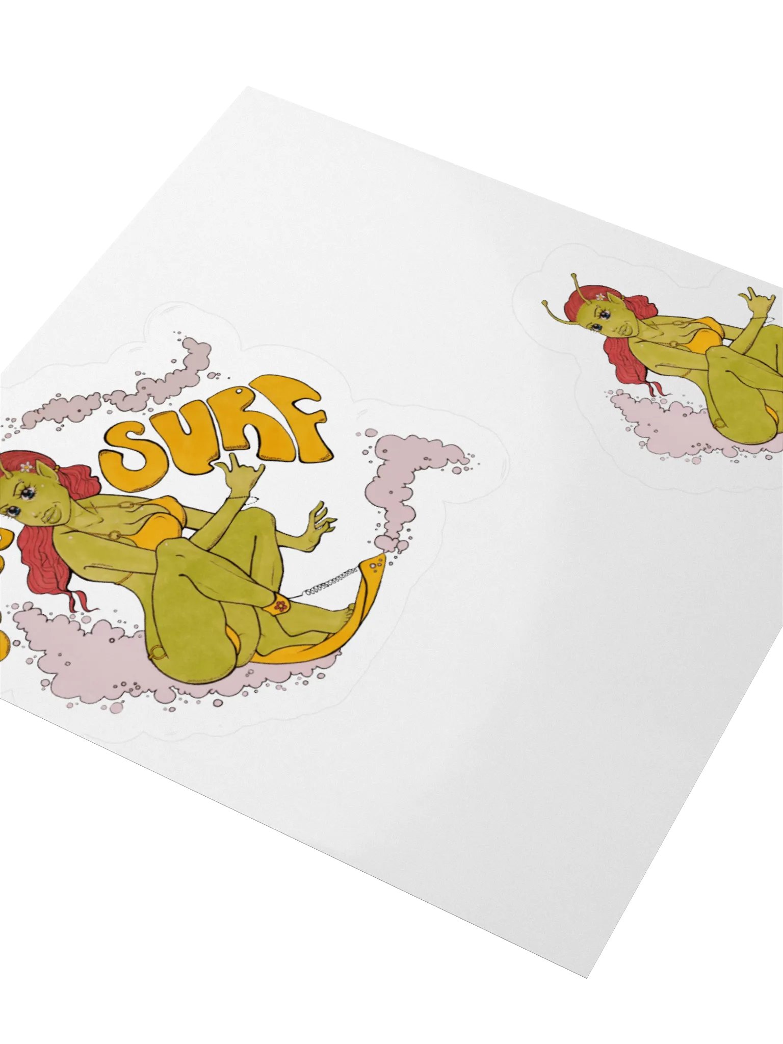 Pinuptober day 28 small stickers product image (3)