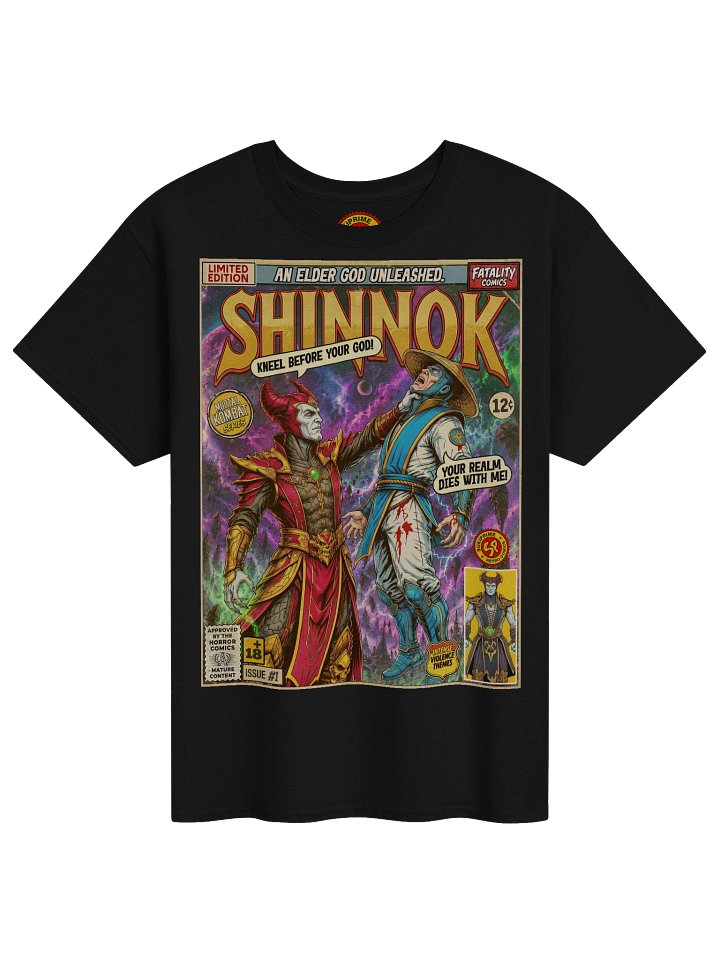 Mortal Kombat Shinnok Comic Art T-Shirt product image (1)