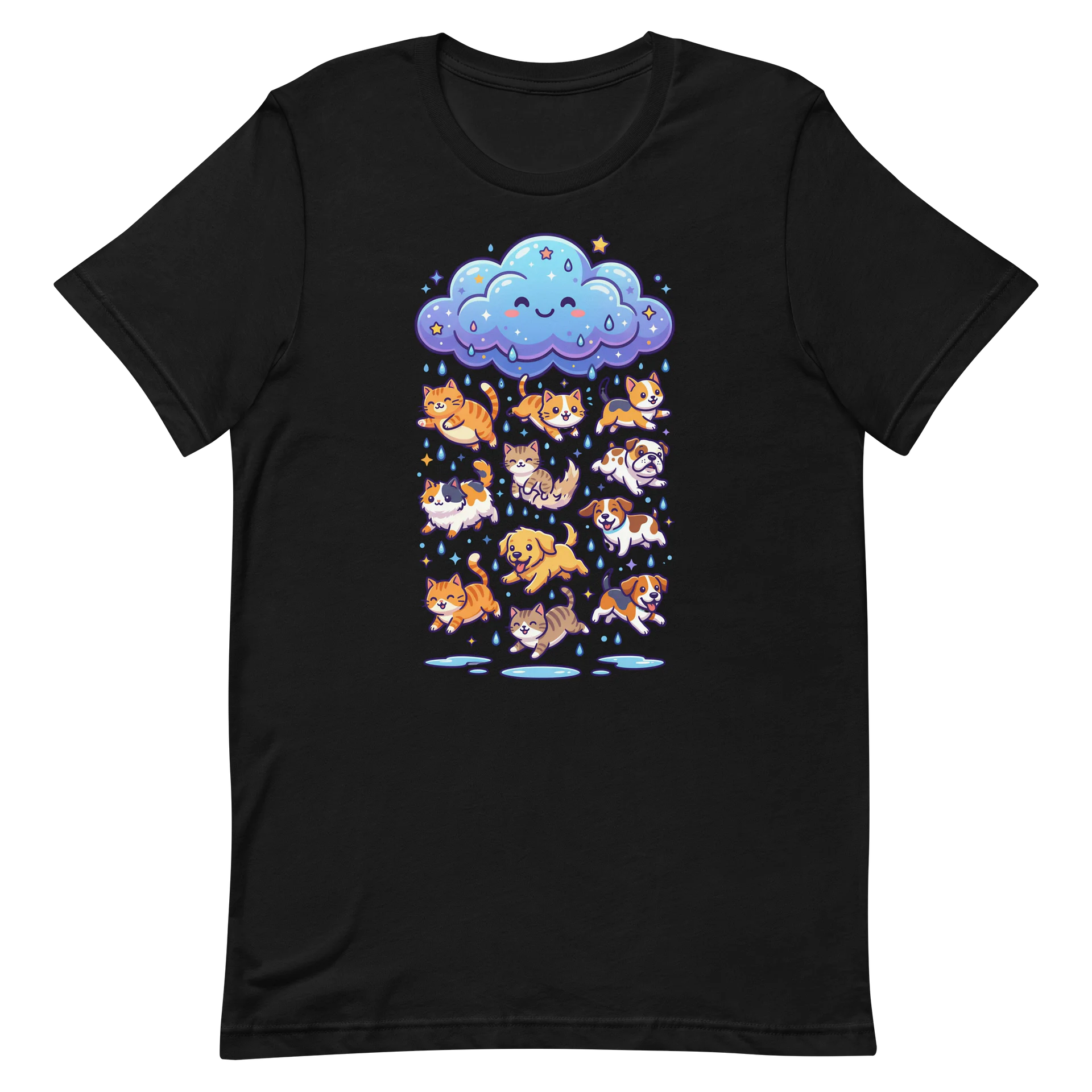 Women's Raining Cats And Dogs Tshirt product image (2)