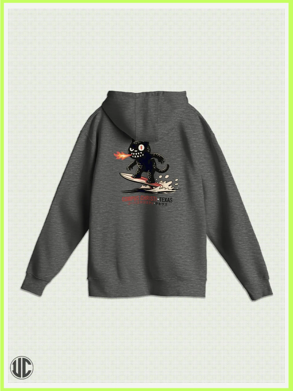 UnkoCon – Corpus Christi TX Surfer Pullover Hoodie product image (2)