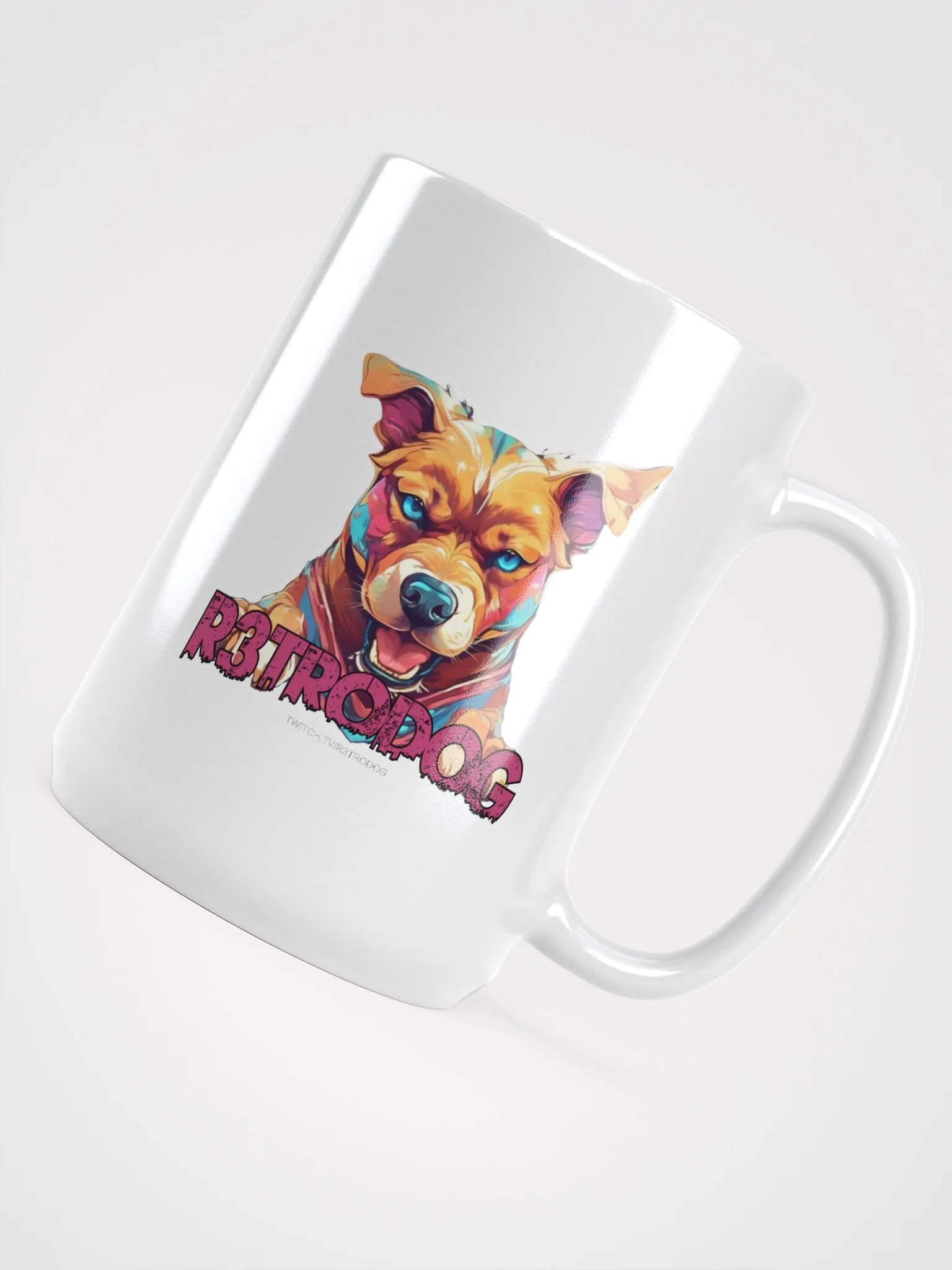 Retrodog logo Mug product image (4)