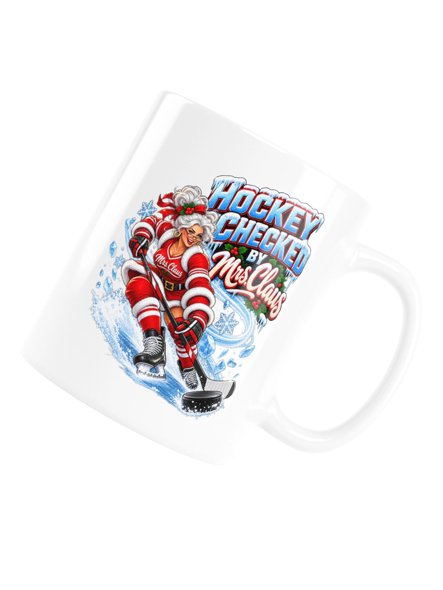 HOCKEY CHECKED BY MRS. CLAUS - MUG product image (18)