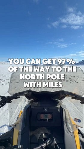 Rove to the North Pole??? 

Comment ROVE to start taking trips like this
