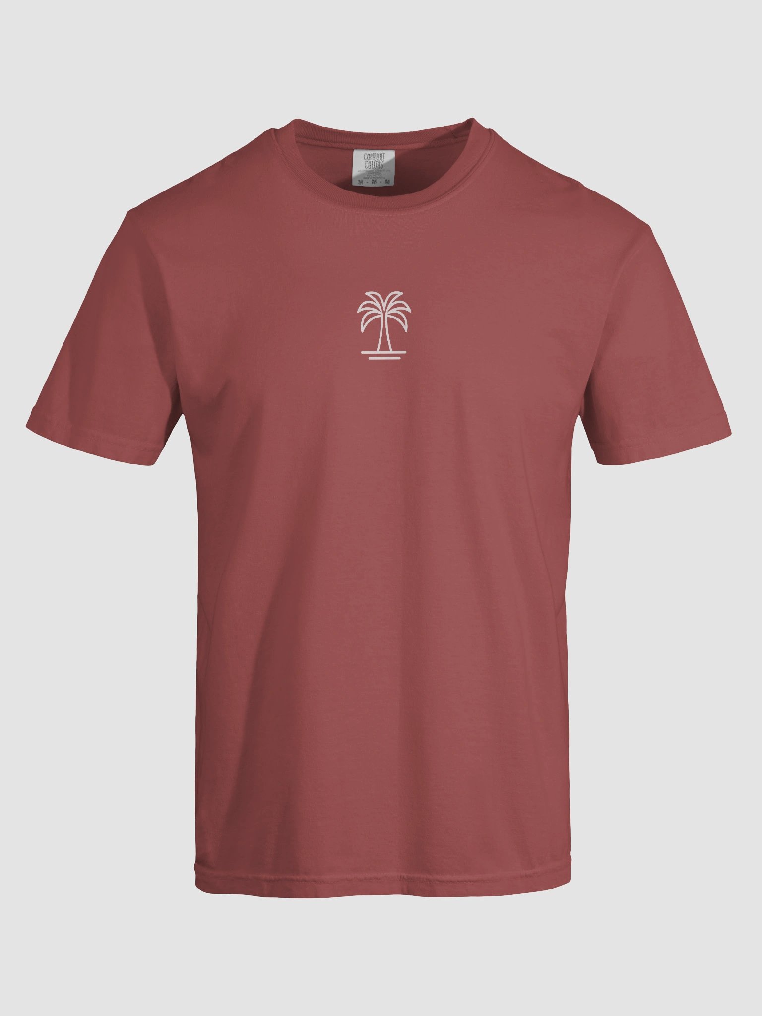 Palm Tree T-Shirt - Brick product image (7)