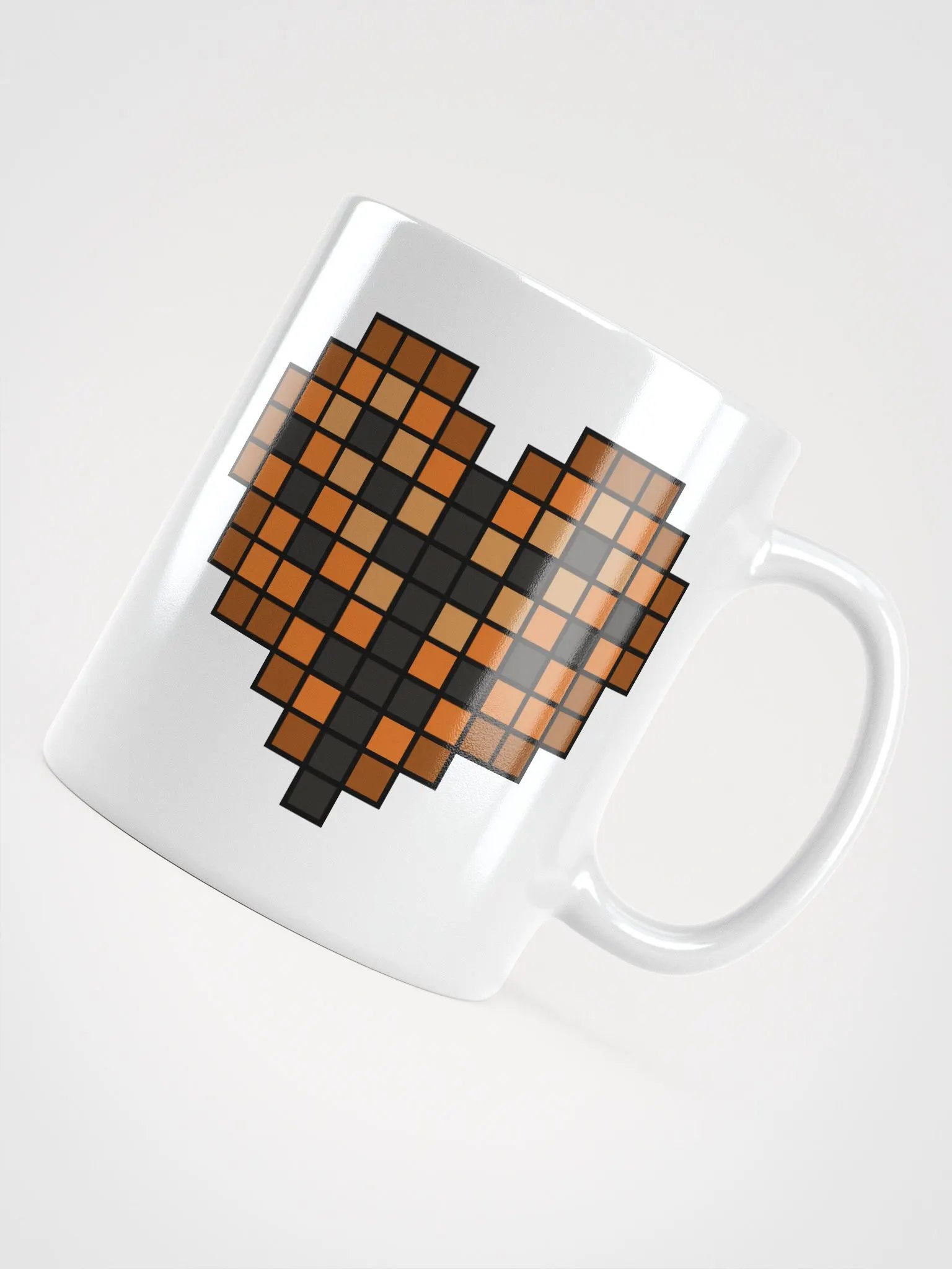 Fall Heart White Glossy Mug product image (5)