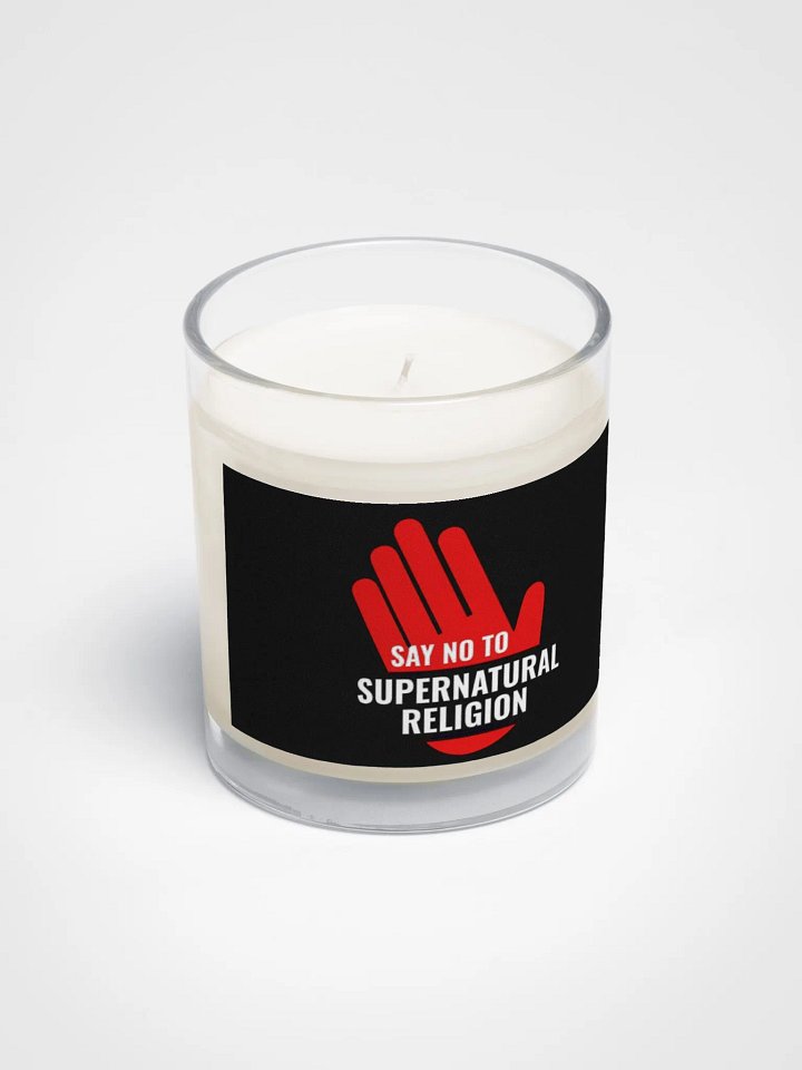 Say NO To Supernatural Religion (Prayer Candle) product image (2)