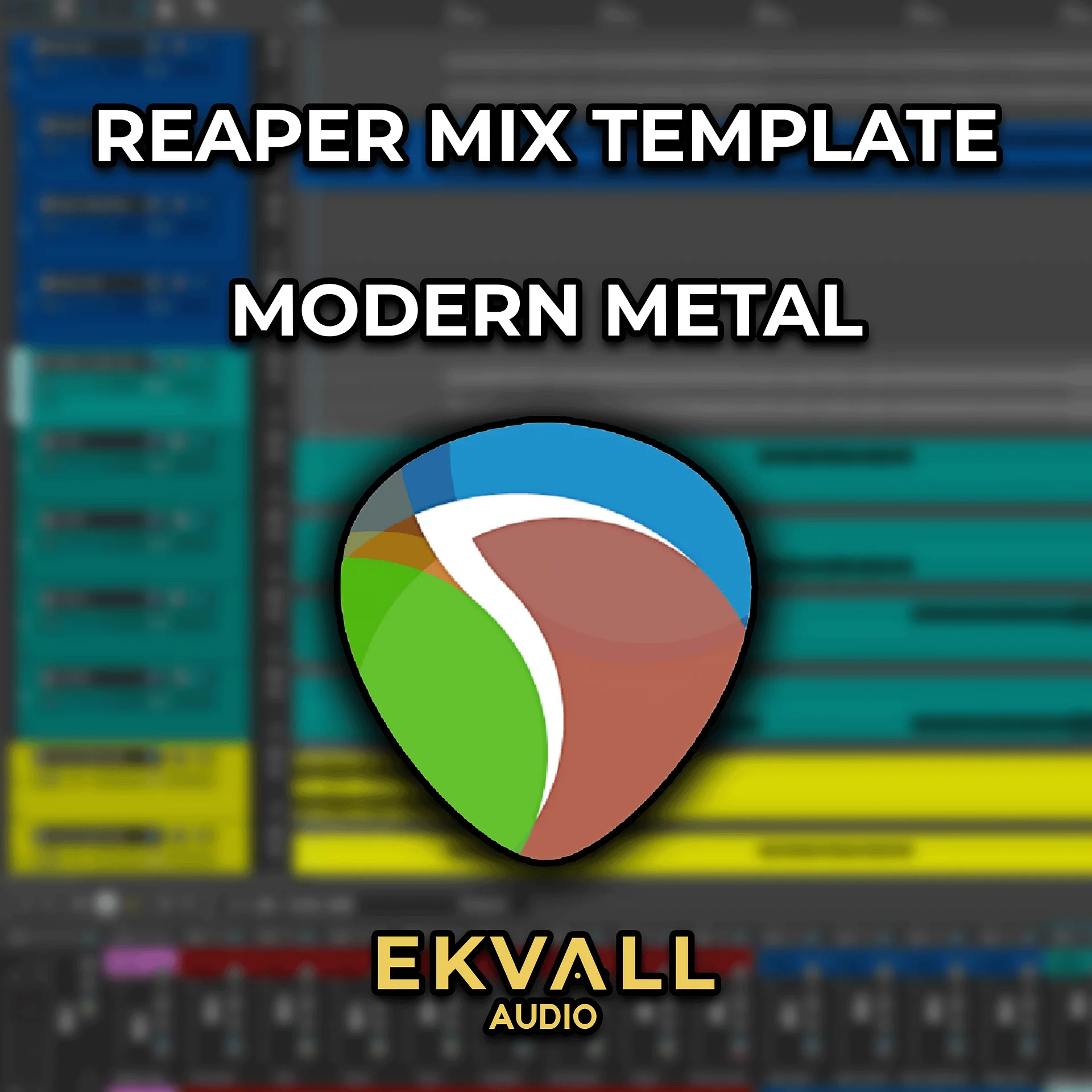 REAPER Modern Metal Mixing Template product image (1)