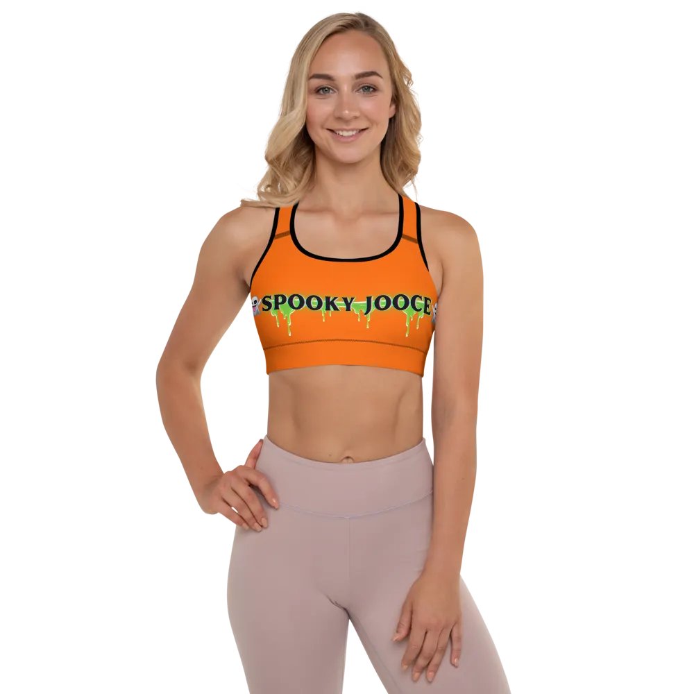 SPOOKY JOOCE Padded Sports Bra -Orange product image (6)